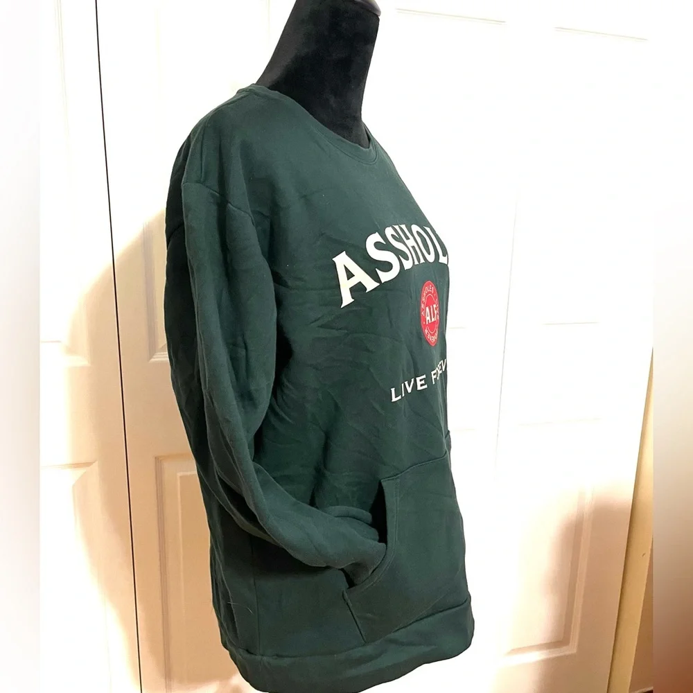 ALF Hunter Green sweatshirt sz Large - Picture 3 of 8